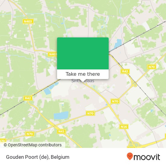 Gouden Poort map