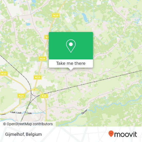 Gijmelhof map