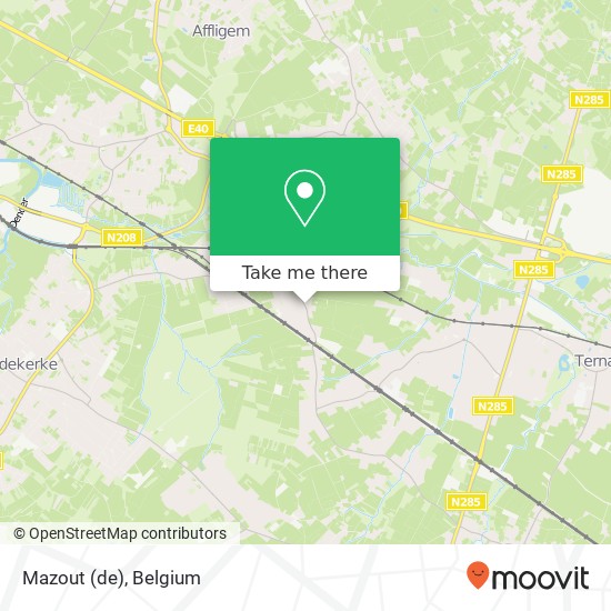 Mazout (de) map