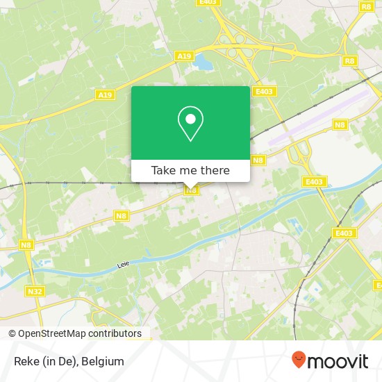 Reke (in De) map