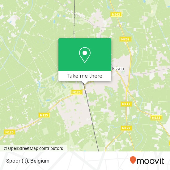 Spoor ('t) map