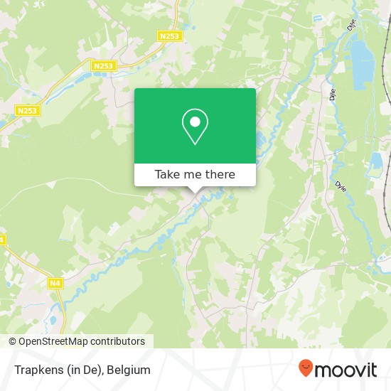 Trapkens (in De) map