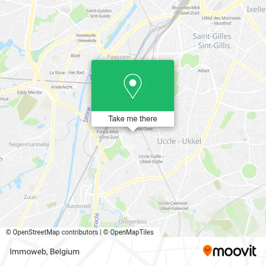 Immoweb map