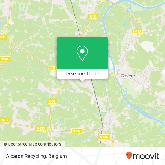 Alcaton Recycling map