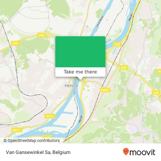 Van Gansewinkel Sa map