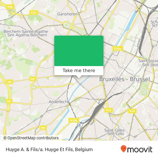 Huyge A. & Fils / a. Huyge Et Fils map