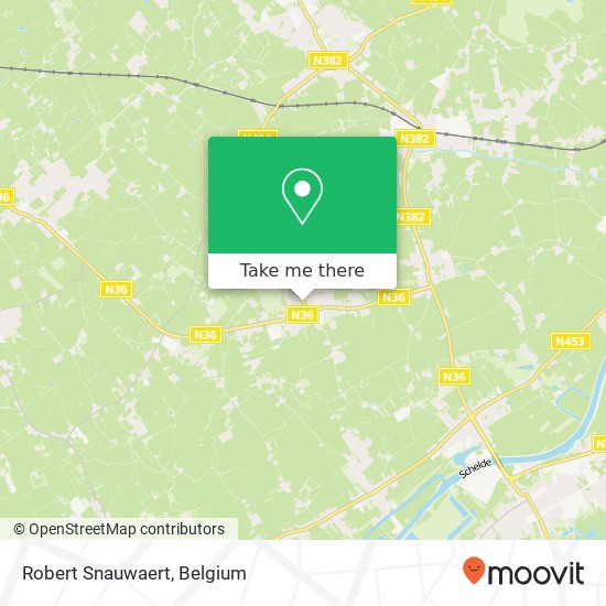 Robert Snauwaert map