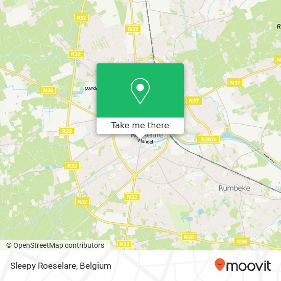 Sleepy Roeselare map