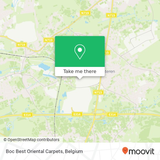 Boc Best Oriental Carpets map