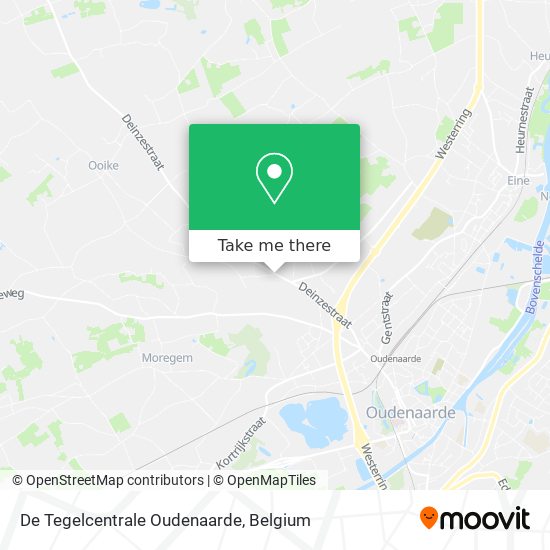 De Tegelcentrale Oudenaarde plan