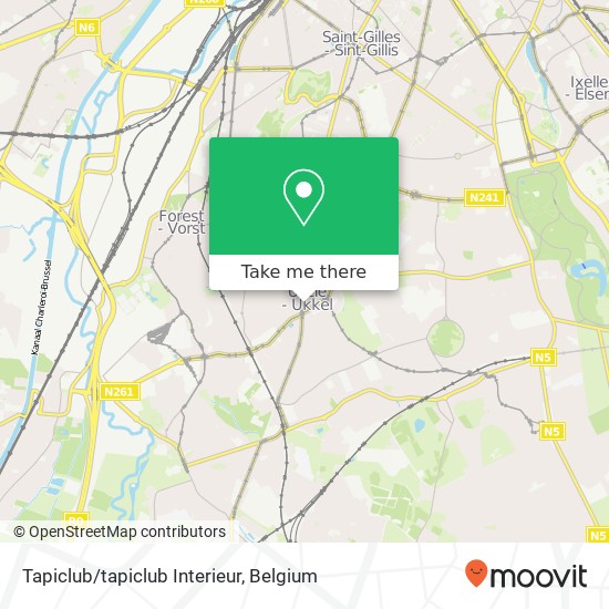 Tapiclub/tapiclub Interieur map