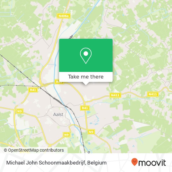 Michael John Schoonmaakbedrijf map