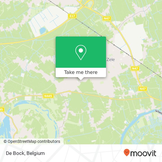 De Bock map