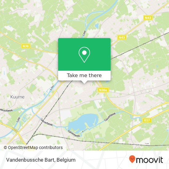 Vandenbussche Bart map