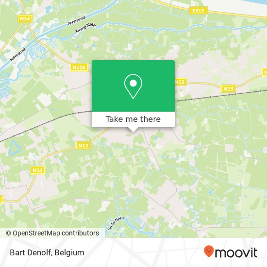 Bart Denolf map