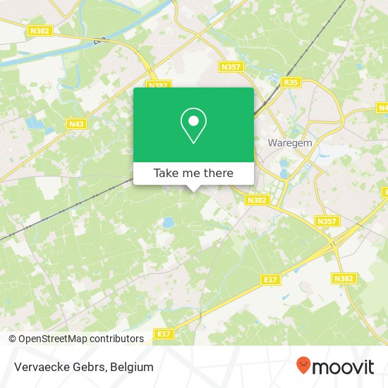 Vervaecke Gebrs map