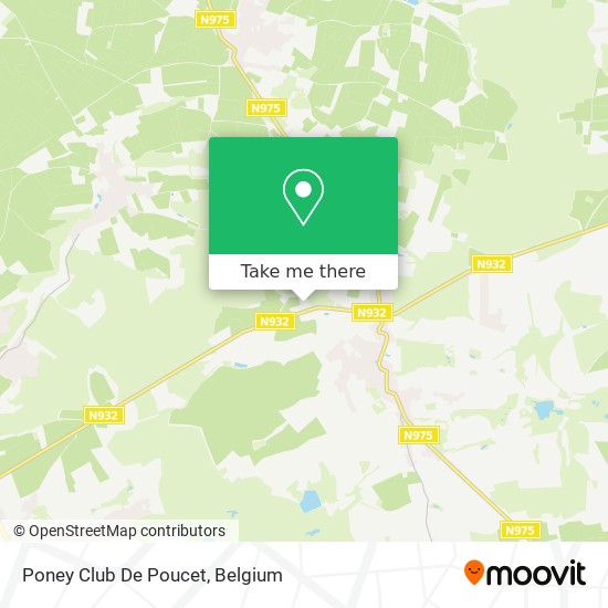 How To Get To Poney Club De Poucet In Florennes By Bus Train Or Light Rail