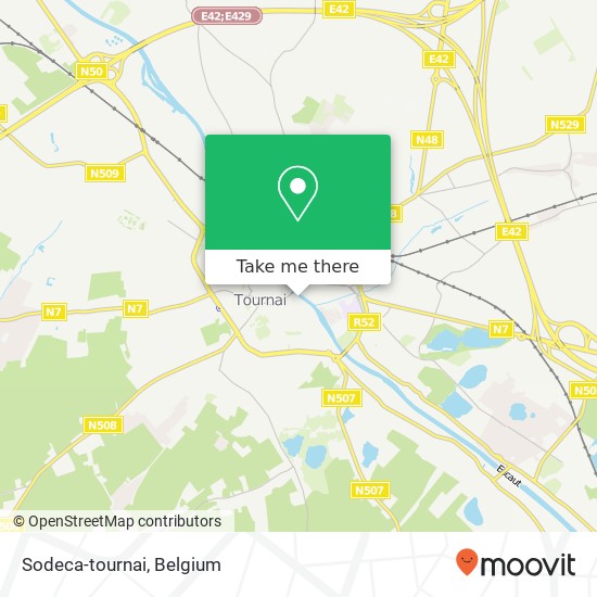 Sodeca-tournai map