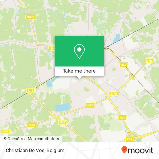 Christiaan De Vos map