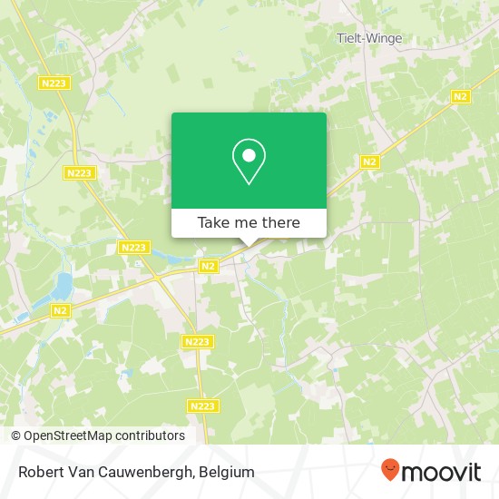 Robert Van Cauwenbergh map