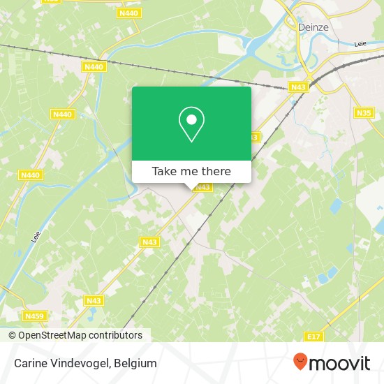 Carine Vindevogel map