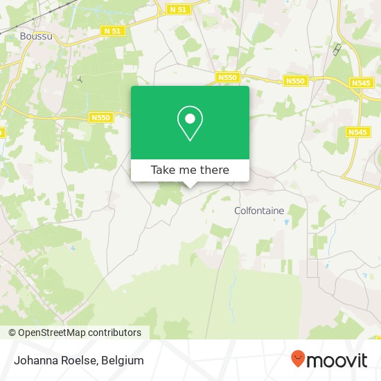 Johanna Roelse map