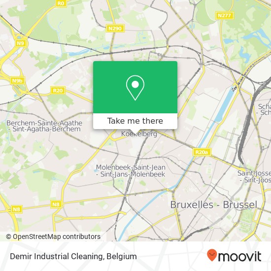 Demir Industrial Cleaning map