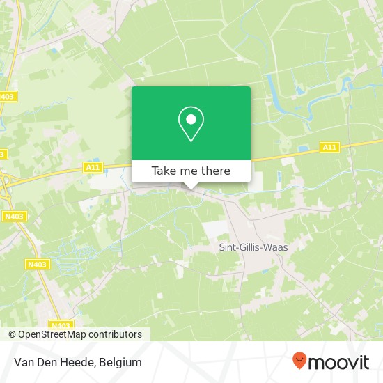 Van Den Heede map