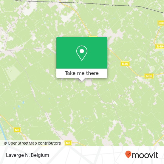 Laverge N map