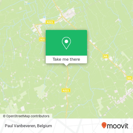 Paul Vanbeveren map