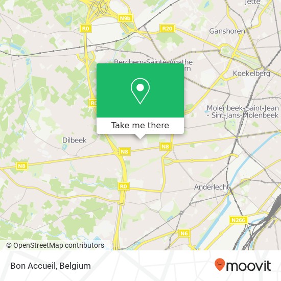 Bon Accueil map