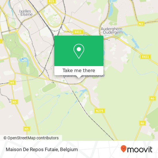 Maison De Repos Futaie map