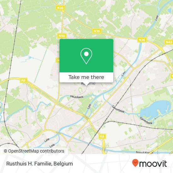 Rusthuis H. Familie map