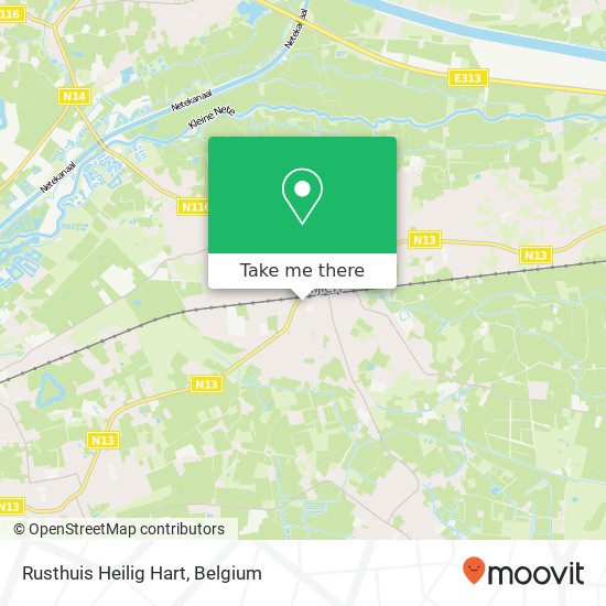 Rusthuis Heilig Hart map