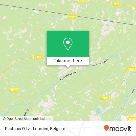 Rusthuis O.l.vr. Lourdes map