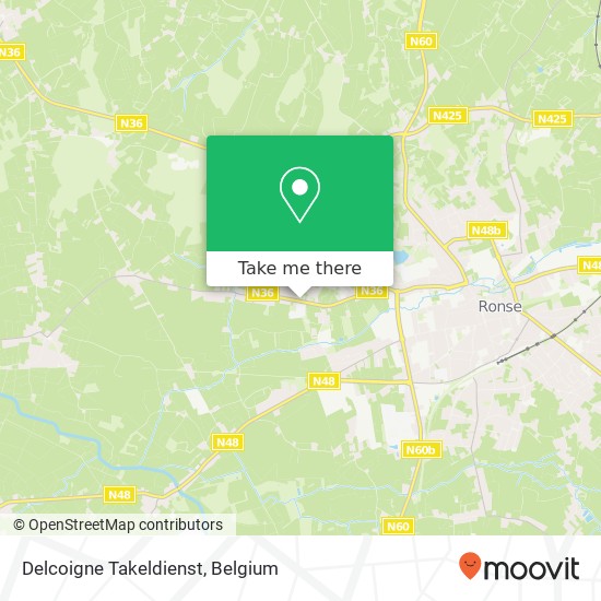 Delcoigne Takeldienst map