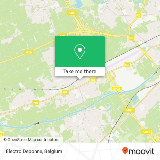 Electro Debonne map