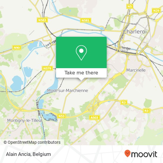 Alain Ancia map