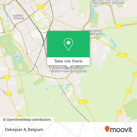 Dekeijser A map