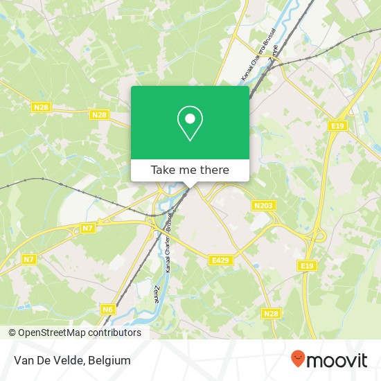 Van De Velde map