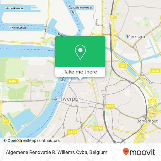 Algemene Renovatie R. Willems Cvba map