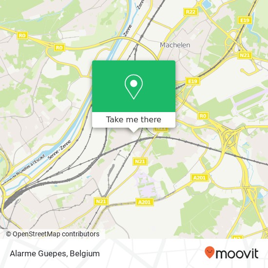 Alarme Guepes map