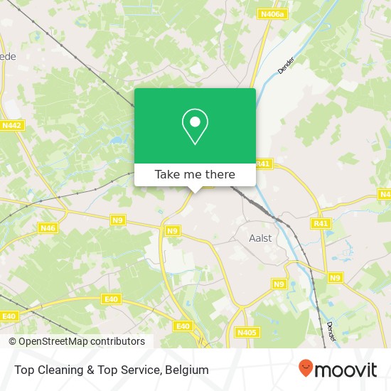 Top Cleaning & Top Service map