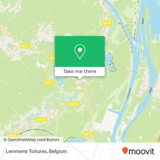 Lemmens Toitures map