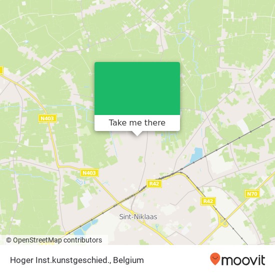Hoger Inst.kunstgeschied. map