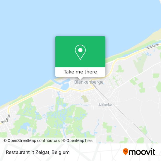 Restaurant ´t Zeigat map