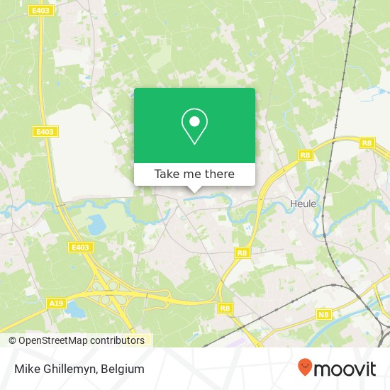 Mike Ghillemyn map