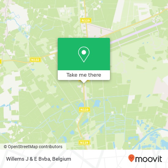 Willems J & E Bvba map
