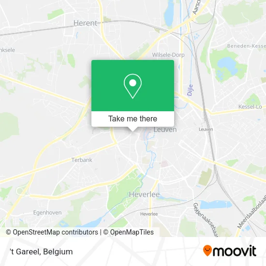't Gareel map