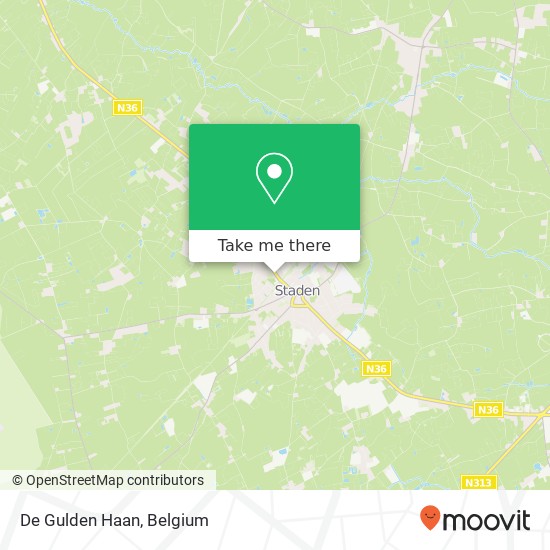 De Gulden Haan map